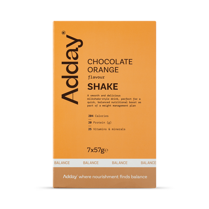 Adday Shake Chocolate Orange 7 x 57 g